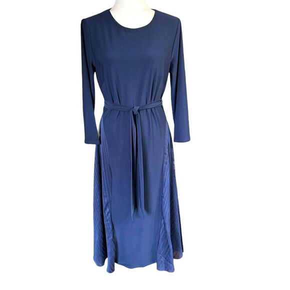 Lauren Ralph Lauren Navy Maxi Dress - Picture 1 of 12